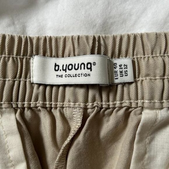 Wide leg lyocel culottes - b.young size 12 - Picture 6 of 8